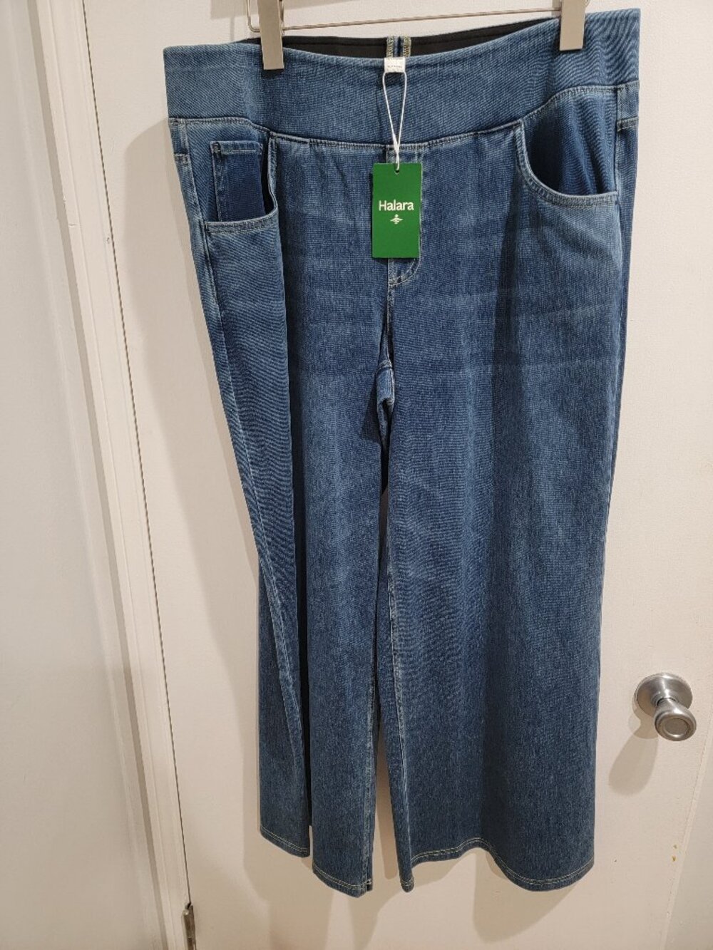 Halara Pants Womens Wide Leg Elastic Waist Pull On